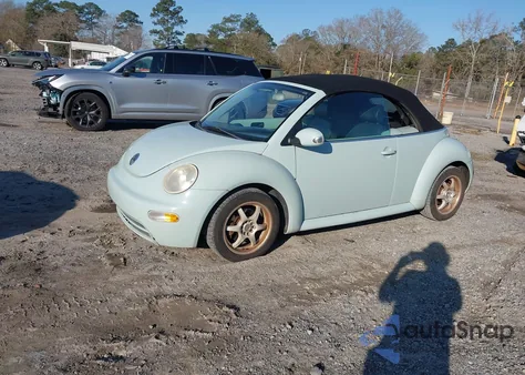 2004 Volkswagen New Beetle Gl from USA, damaged, VIN 3VWBM31YX4M336810